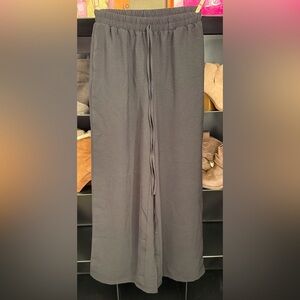 Black Wide-Leg Pants